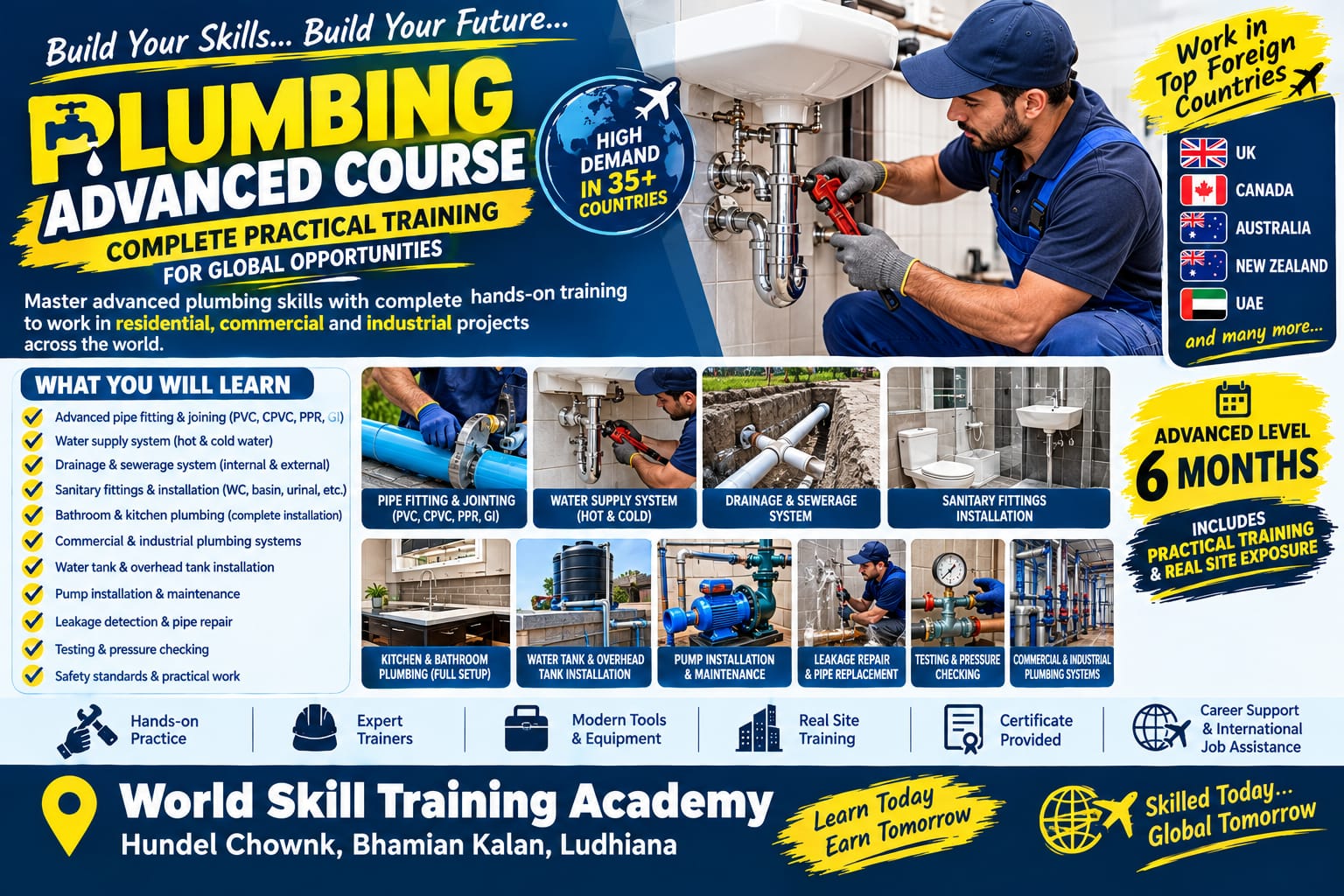 PLUMBING - ADVANCE